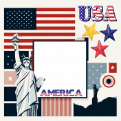 USA Patriotic Quick Page