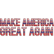 Make America Great Again Word Art