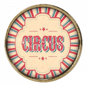Circus Metal Button