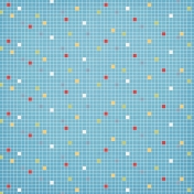 Circus Colored Paper Grid