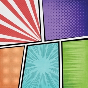 Super Hero Comic Background 3