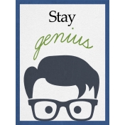 Genius Card Stay Genius