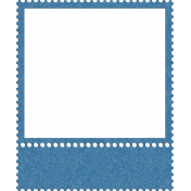 Genius Paper Frame Blue