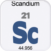 Genius Periodic Table 21 Scandium