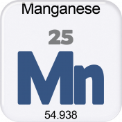 Genius Periodic Table 25 Manganese