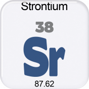 Genius Periodic Table 38 Strontium