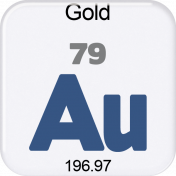 Genius Periodic Table 79 Gold