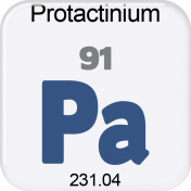 Genius Periodic Table 91 Protactinium