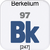 Genius Periodic Table 97 Berkelium