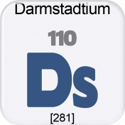 Genius Periodic Table 110 Darmstadtium