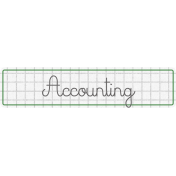 Genius Accounting Label