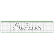 Genius Mechanics Label
