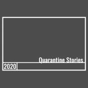 Quarantine Stories Photo Overlay