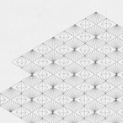 White geometric paper