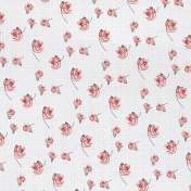 Paper Floral grid pink