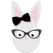Hipster Bunny 04