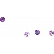 Purple Glass Beads (scatter 2)