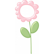 Pink Flower frame