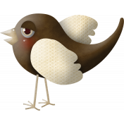 Tweet Love Brown Bird