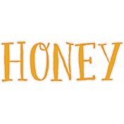 Honey Word Art 03