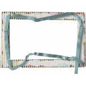 Cardboard Frame with ribbon