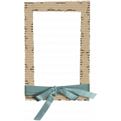 Cardboard Frame with bow