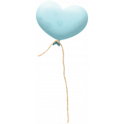 Sweet Valentine heart balloon