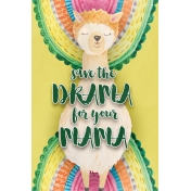 Mama Llama Journal Card (01)