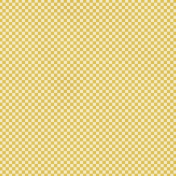 Delish Pattern Paper (Yellow Checkered)