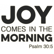 Scripture Word Art- Joy