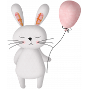 Bunny with Balloon