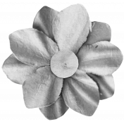 Fabric Flower 01 (template)