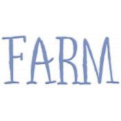 Barnyard Buddies Word Art (03)