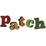 Pumpkin Patch Word Art 02