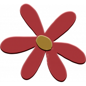 Fallish Rubber Elements- flower 02