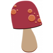 Fallish Rubber Elements- mushroom 01