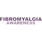 Fibromyalgia Awareness Word Art