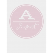 Calendar Pocket Cards Plus- august 01