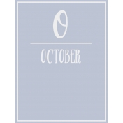 Calendar Pocket Cards Plus- october 02