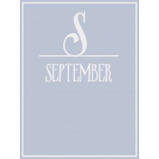 Calendar Pocket Cards Plus- september 02