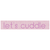 Snow Beautiful (Labels And Snippets)- snippet lets cuddle