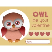 Owl Valentine Card 01