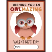 Owl Valentine Card 05