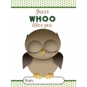 Owl Valentine Card 06