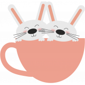 April 2022 Template Teacup Bunnies