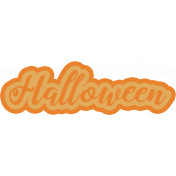 Halloween Word Art