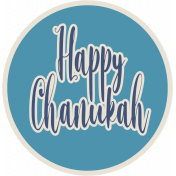 Happy Chanukah Sticker