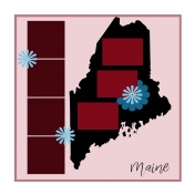 Layout Template: USA Map – Maine