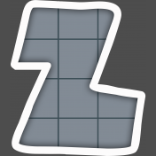 Alphabet Layout Template Letter Z