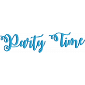 Party Time Wordart